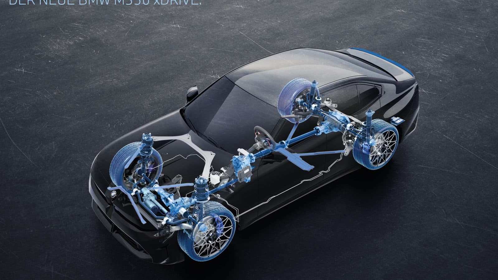 Khung gầm và hệ truyền động của BMW M350 xDrive
